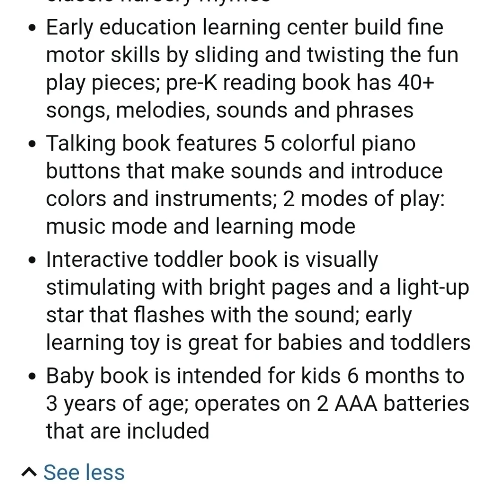 VTech Musical Rhymes Book